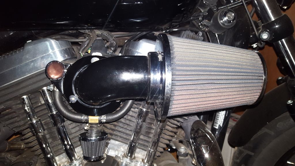 Air Cleaner External Breather Complete Harley Davidson Forums